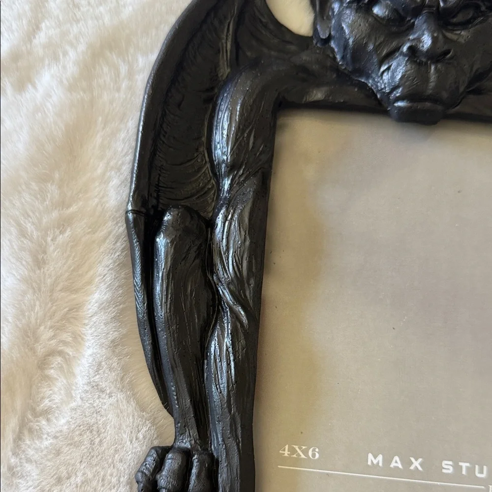 Max Studio Midnight Black Gargoyle Frame Halloween